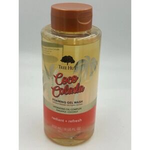 Tree Hut Coco Colada Radiant & Refresh Foaming Gel Wash Oil Complex, 18 oz.